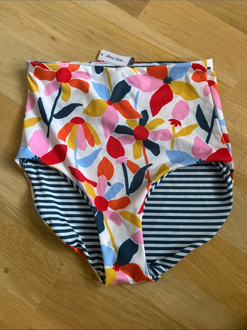Lime Ricki Reversible Bikini Bottom